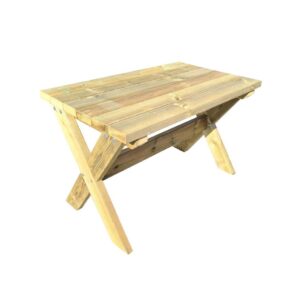 Misaladejuegos Mesa de madera exterior Masgames Xerta 120 cm MA500046