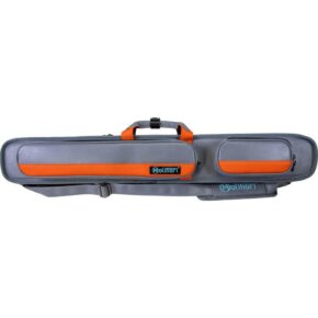 Misaladejuegos Funda taco billar Molinari Retro Soft 85cm 2P-4F Gris Naranja MC-AC-RCB-2B/4S-GY