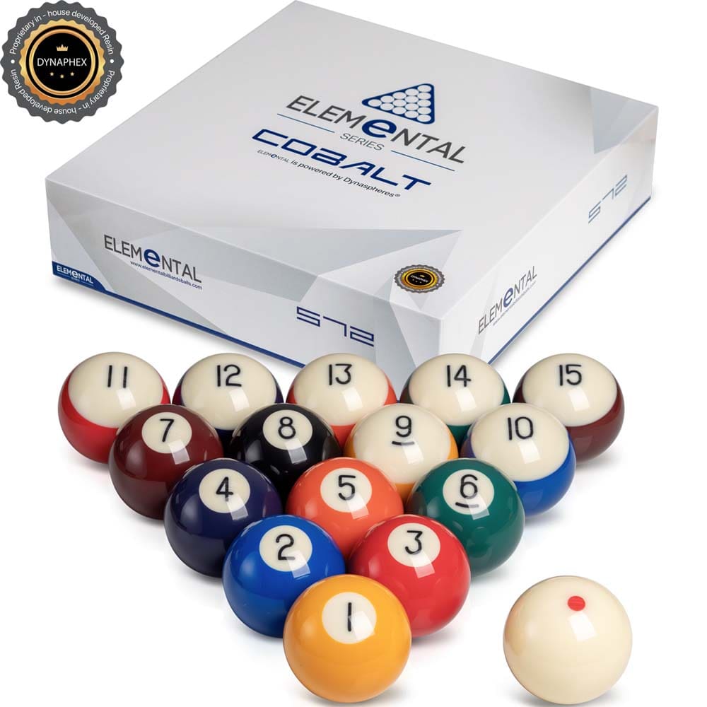 Misaladejuegos Juego bolas billar americano Dynaspheres Elemental Cobalt 572 NBDSPOCO572 - Imagen 2