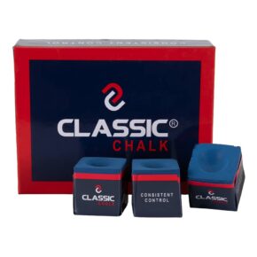 Misaladejuegos Tiza de billar Classic azul 12 unidades 45.000.12.5