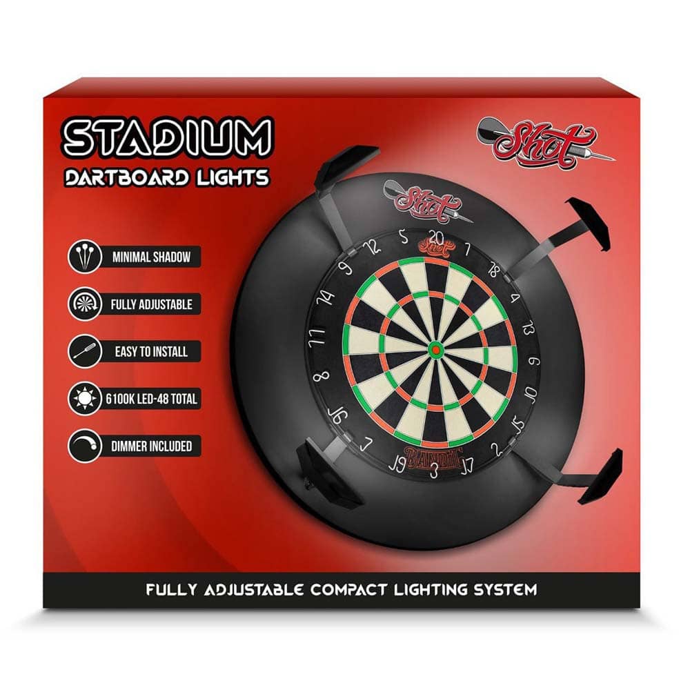 Misaladejuegos Iluminación Shot Stadium Dartboard Light SH-SM4096 - Imagen 5