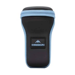 Misaladejuegos Funda Dardos Mission Kapsule Eva Case Negro y Azul M001850