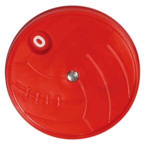 Misaladejuegos Marcador Redondo A Presión Rojo 300184
