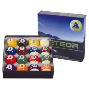 Misaladejuegos Juego De Bolas Billar Americano Meteor 57.2mm Bola Blanca 57.2mm 2302.