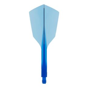 Misaladejuegos Plumas Condor Axe Narrow 120 Azul Transparente S 18.0mm 3 Uds.