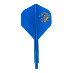 Misaladejuegos Plumas Condor Axe Standard Kinshachi Azul L 33.5mm 3 Uds.
