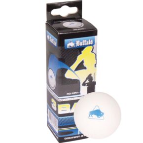 Misaladejuegos Bola Ping Pong Buffalo TT Sin Celuloide 3* 3 unid  7050.042