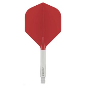 Misaladejuegos Plumas Red Dragon Nitro Flite System White Red NO2 Intermediate X1067