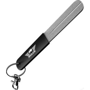 Misaladejuegos Afilador De Mano Plano Y Ranurado Bulls Con Llavero BU-58213