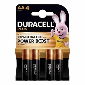 Misaladejuegos Pila Duracell LR6 1.5V AA Plus Power Boost 4 unid. 560002