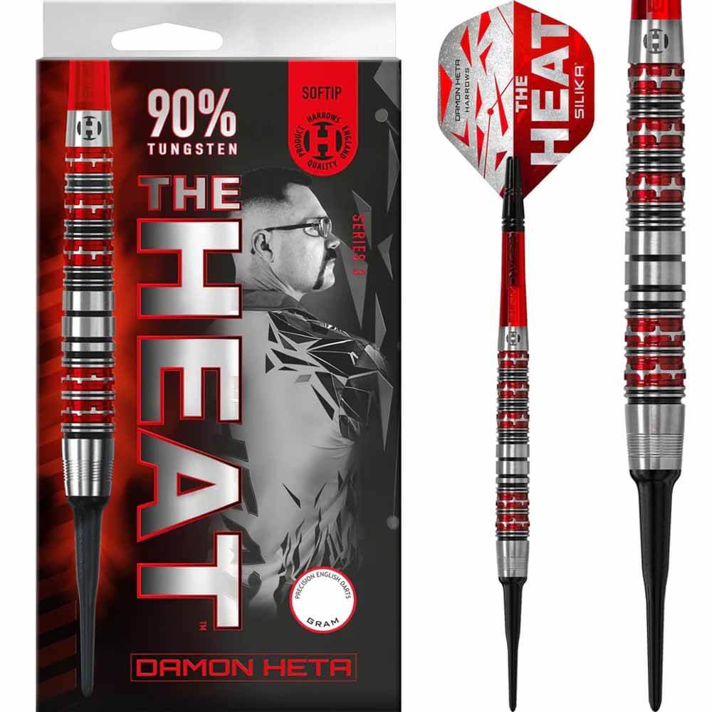 Misaladejuegos Dardos Harrows Darts Damon Heta V4 90% 18gr DD90418 - Imagen 2