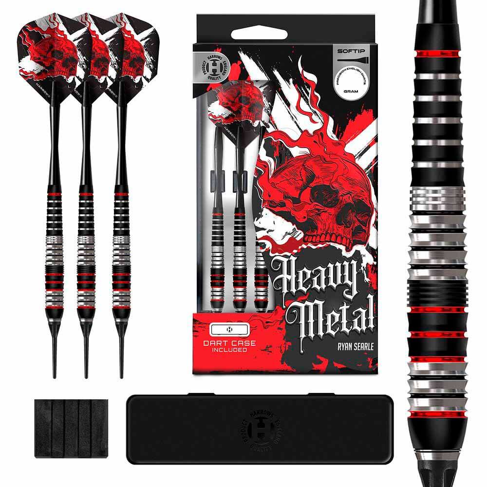 Misaladejuegos Dardos Harrows Darts Ryan Searle Heavy Metal Laton Brass 18g DD90918 - Imagen 4