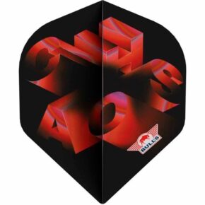 Misaladejuegos Plumas Bulls Darts Chaos Red 100 No2 BU-51035