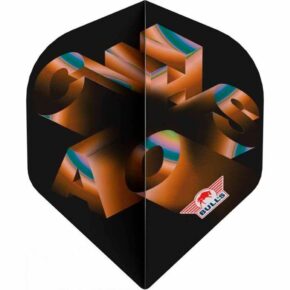 Misaladejuegos Plumas Bulls Darts Chaos Orange 100 No2 BU-51038
