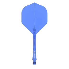 Misaladejuegos Plumas Winmau Darts Fusion Blue Short 22-64mm N6 Shape 8836