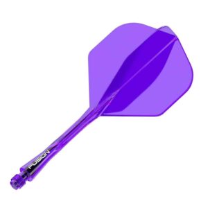Misaladejuegos Plumas Winmau Darts Fusion Morado Medium 34-76mm N6 Shape 8841
