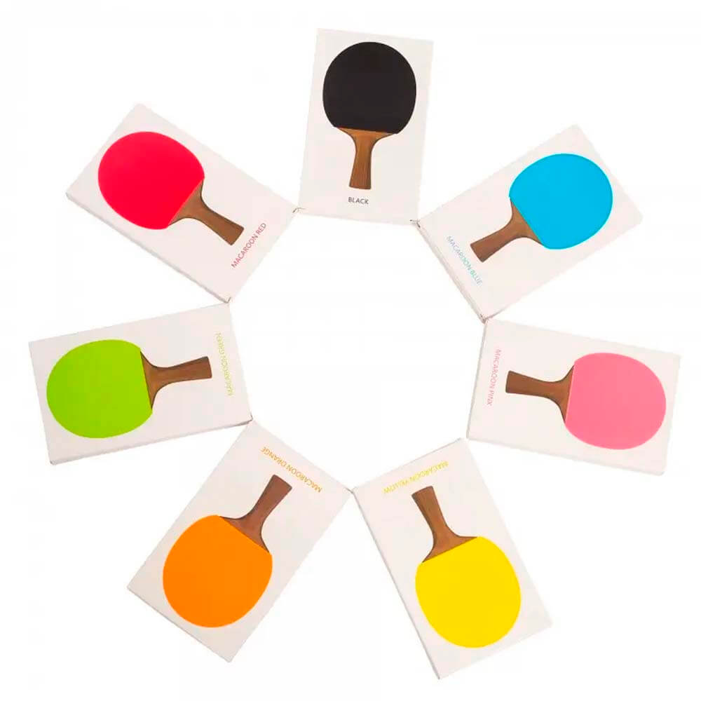 Misaladejuegos Pala Ping Pong Softee Bambú Amarillo 4637.005.1 - Imagen 2