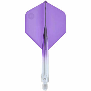 Misaladejuegos Plumas Unicorn Darts Forge Two Tone Morado Clear NO2 Talla M 30512