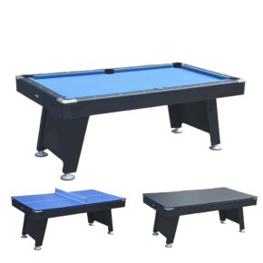 Misaladejuegos Mesa de Billar 3 en 1 Negro 2236