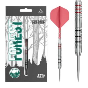 Misaladejuegos Dardos Cuesoul Forest Bush Steel Tip 90% 23g CSFS-90Y23KSLC