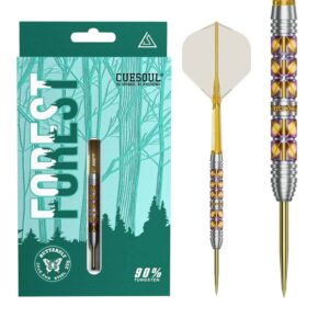 Misaladejuegos Dardos Cuesoul Forest Butterfly Steel Tip 90% 22g CSFS-90Y22KSLD