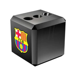 Misaladejuegos Expositor de dardos Cube con licencia oficial del FC Barcelona. BX234