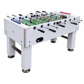 Misaladejuegos Futbolín Semi Profesional Salón Blanco Jugador Plástico Pies Juntos PL0537