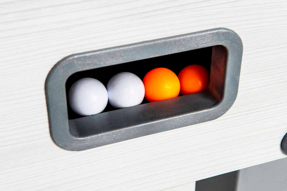 Misaladejuegos Futbolin Garlando G-500 Barras Telescópicas Blanco Exterior Jugador Plastico 544007 - Imagen 4