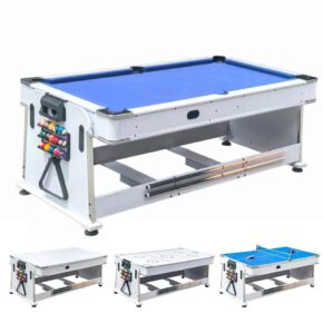 Misaladejuegos Multijuego Giratorio Olimpus 4 en 1 Blanco 2211