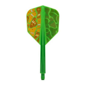 Misaladejuegos Plumas Condor Axe G.T.Monster 3 Small Verde M 27.5mm 3 Uds.