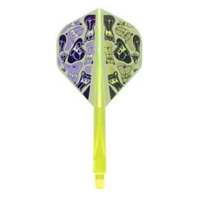 Misaladejuegos Plumas Condor Axe Standard G.T Monster 3 Amarilla  L 33.5mm 3 Uds.