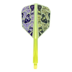 Misaladejuegos Plumas Condor Axe G.T.Monster 3 Small Amarilla XL 37.5mm 3 Uds.