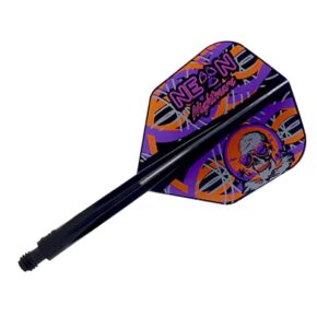 Misaladejuegos Plumas Condor Axe Shape Neon Nightmare Inspiration3 L 33.5mm 3 Uds.
