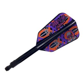 Misaladejuegos Plumas Condor Axe Neon Nightmare Inspiration3 Stowe Buntz M 27.5mm 3 Uds.
