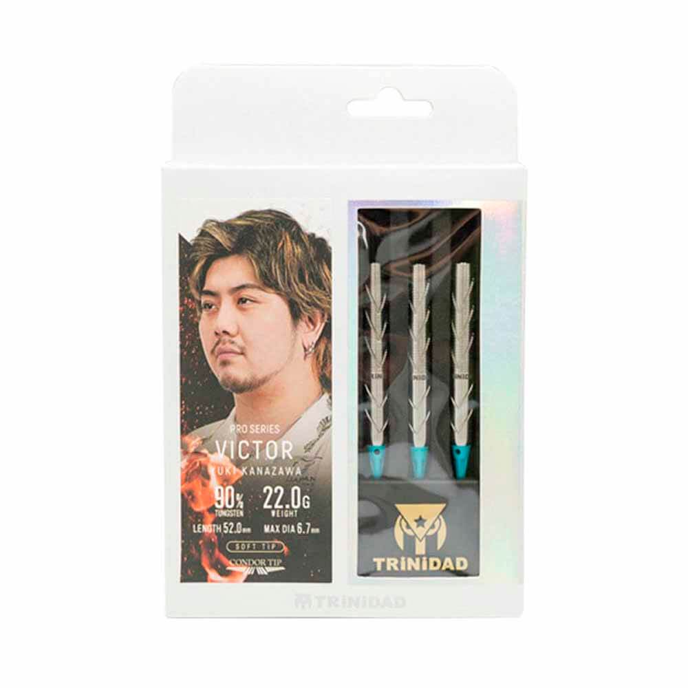 Misaladejuegos Dardos Trinidad Darts Pro Víctor Kanazawa Yuki 22gr 90% - Imagen 3