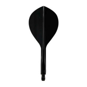 Misaladejuegos Plumas Condor Axe Tear Drop 120 Negro S 18.0mm 3 Uds.