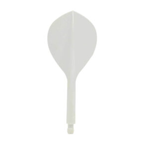 Misaladejuegos Plumas Condor Axe Tear Drop 120 Blanco M 24.0mm 3 Uds.