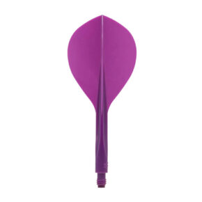 Misaladejuegos Plumas Condor Axe Tear Drop 120 Purple S 18.0mm 3 Uds.