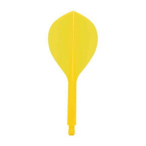 Misaladejuegos Plumas Condor Axe Tear Drop 120 Amarillo S 18.0mm 3 Uds.