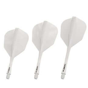 Misaladejuegos Plumas Winmau Darts Fusion Blancas Short 22-64mm N6 8860