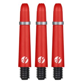 Misaladejuegos Cañas Shot Darts Koi Carbon Shaft Rojo Larga 48mm SH-SM4108/M